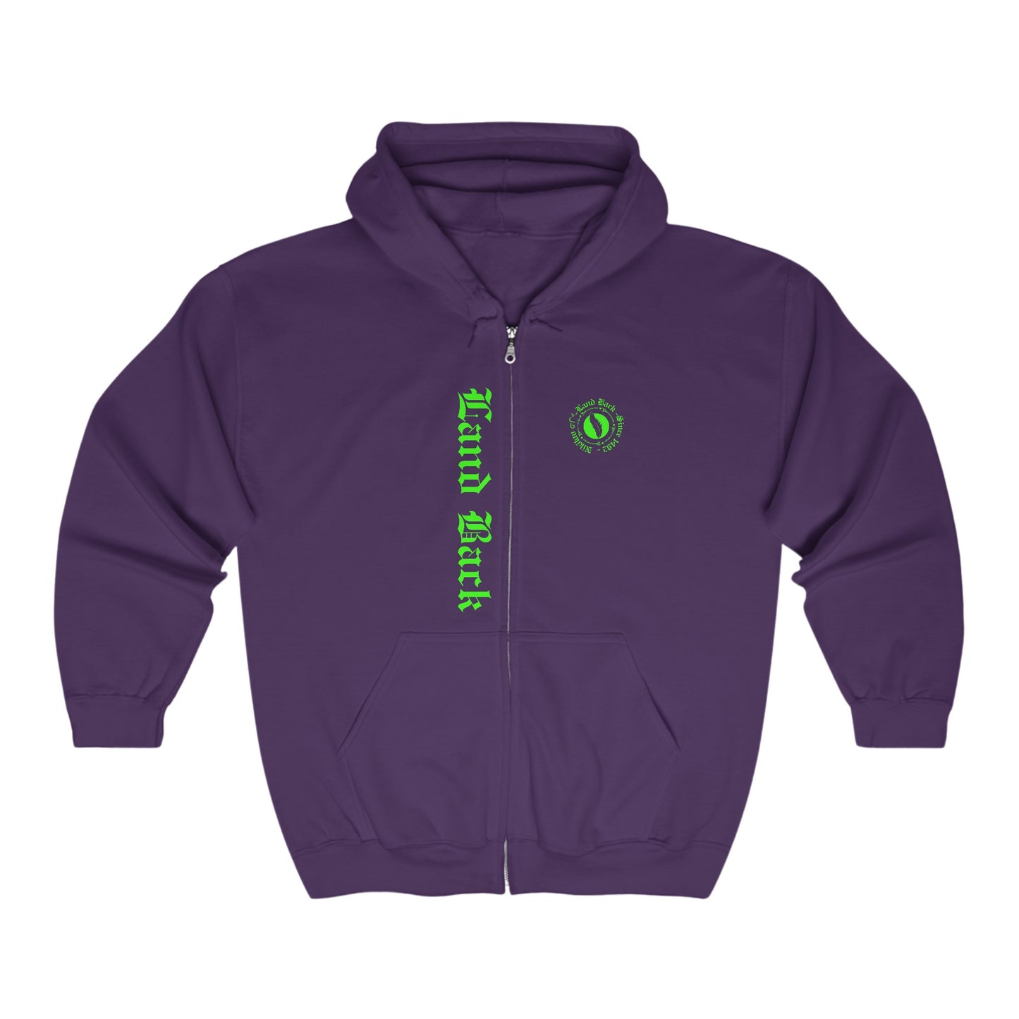 Land Back Full Zip Hoodie