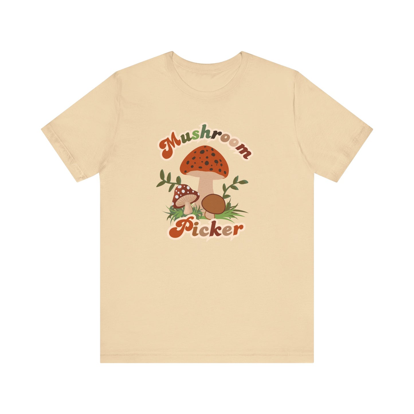 Mushroom Picker Jersey Short Sleeve Tee