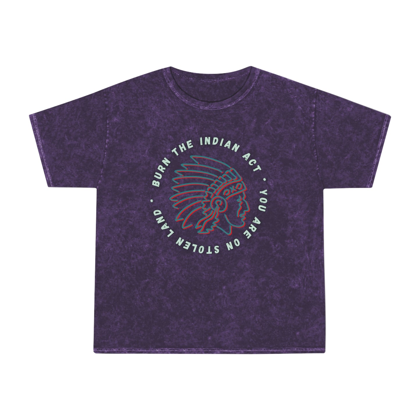 Indian Act Mineral Wash T-Shirt Unisex Fit