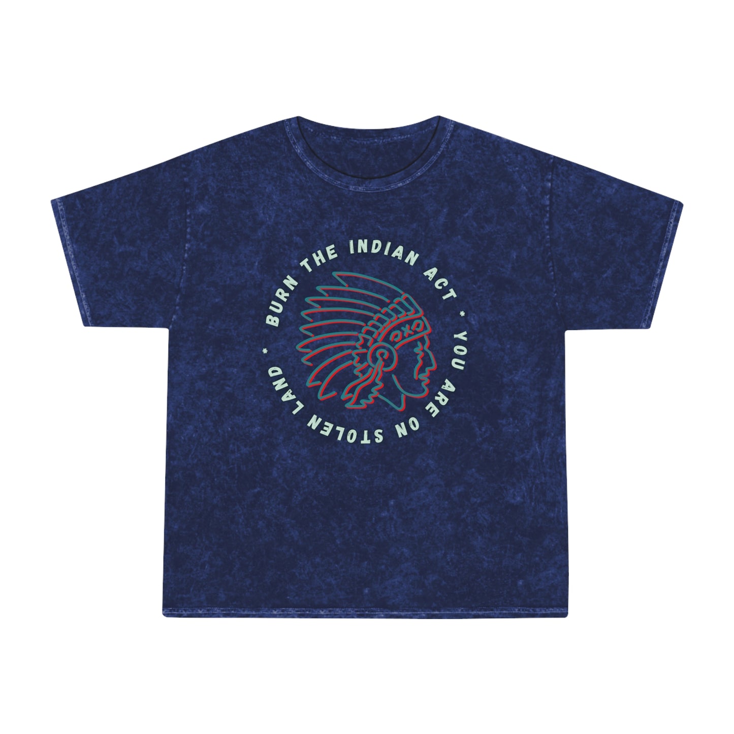 Indian Act Mineral Wash T-Shirt Unisex Fit