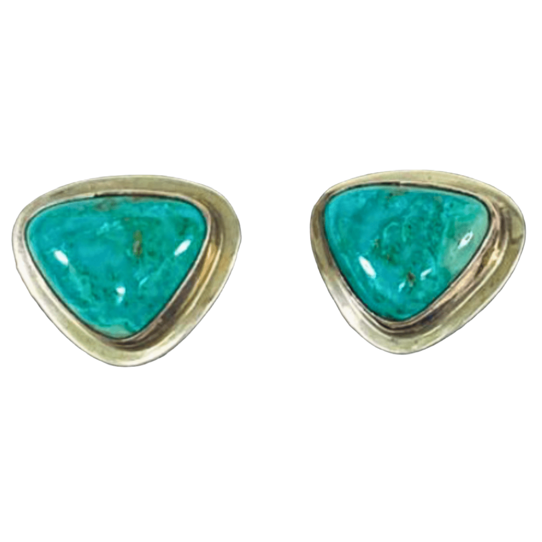 Turquoise 925 Sterling Silver Cufflinks