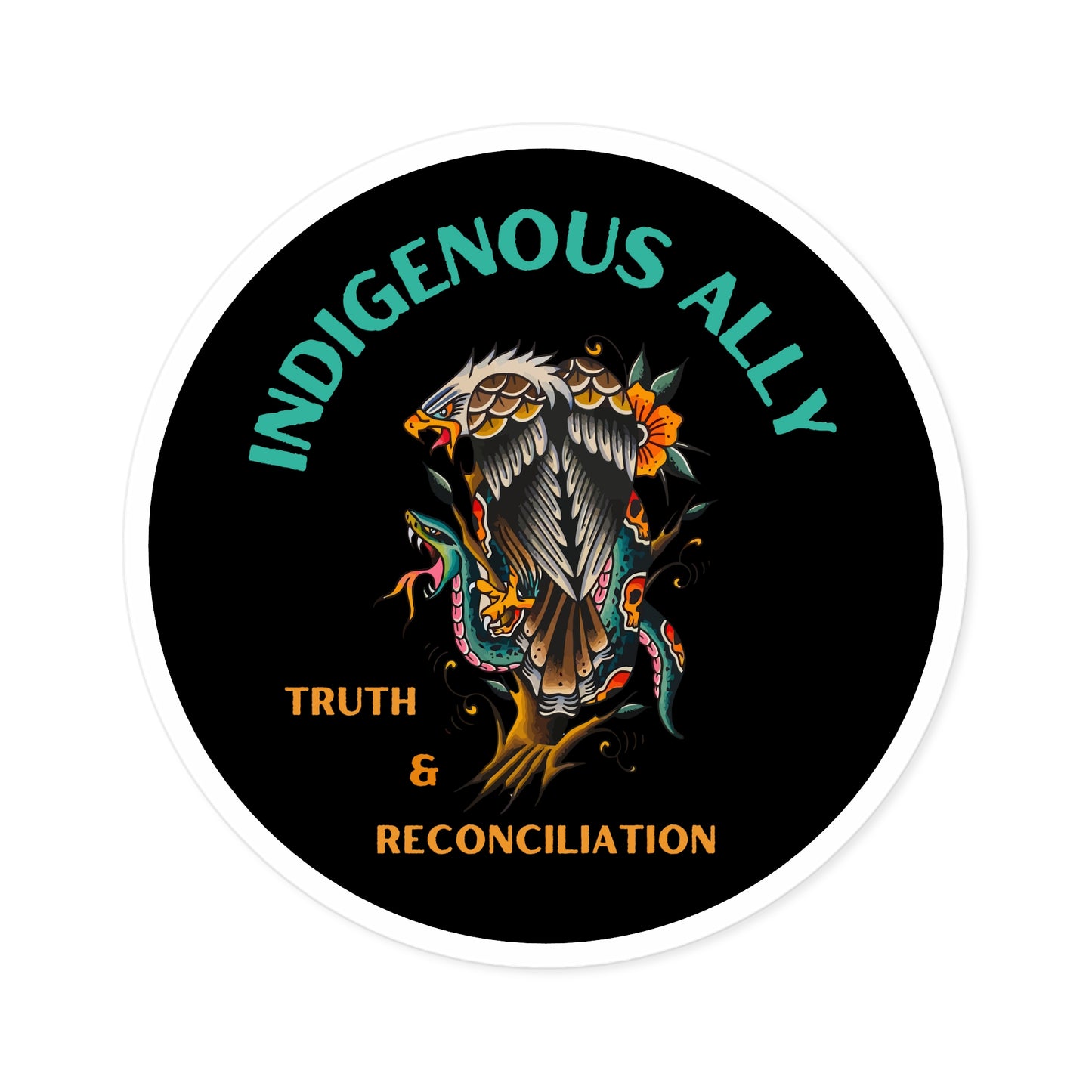 Indigenous Ally Stickers