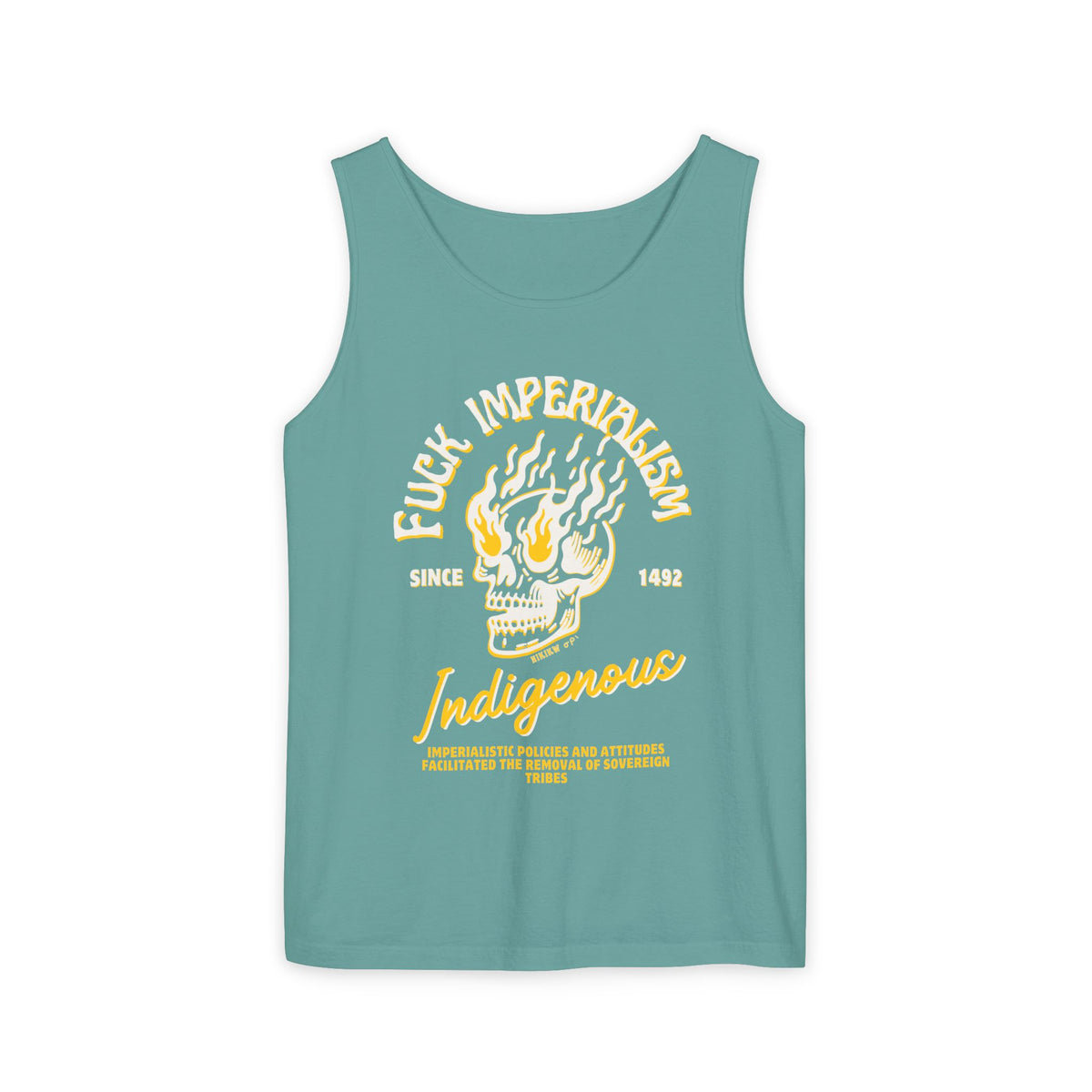 Fuck Imperialism Cotton Tank Top