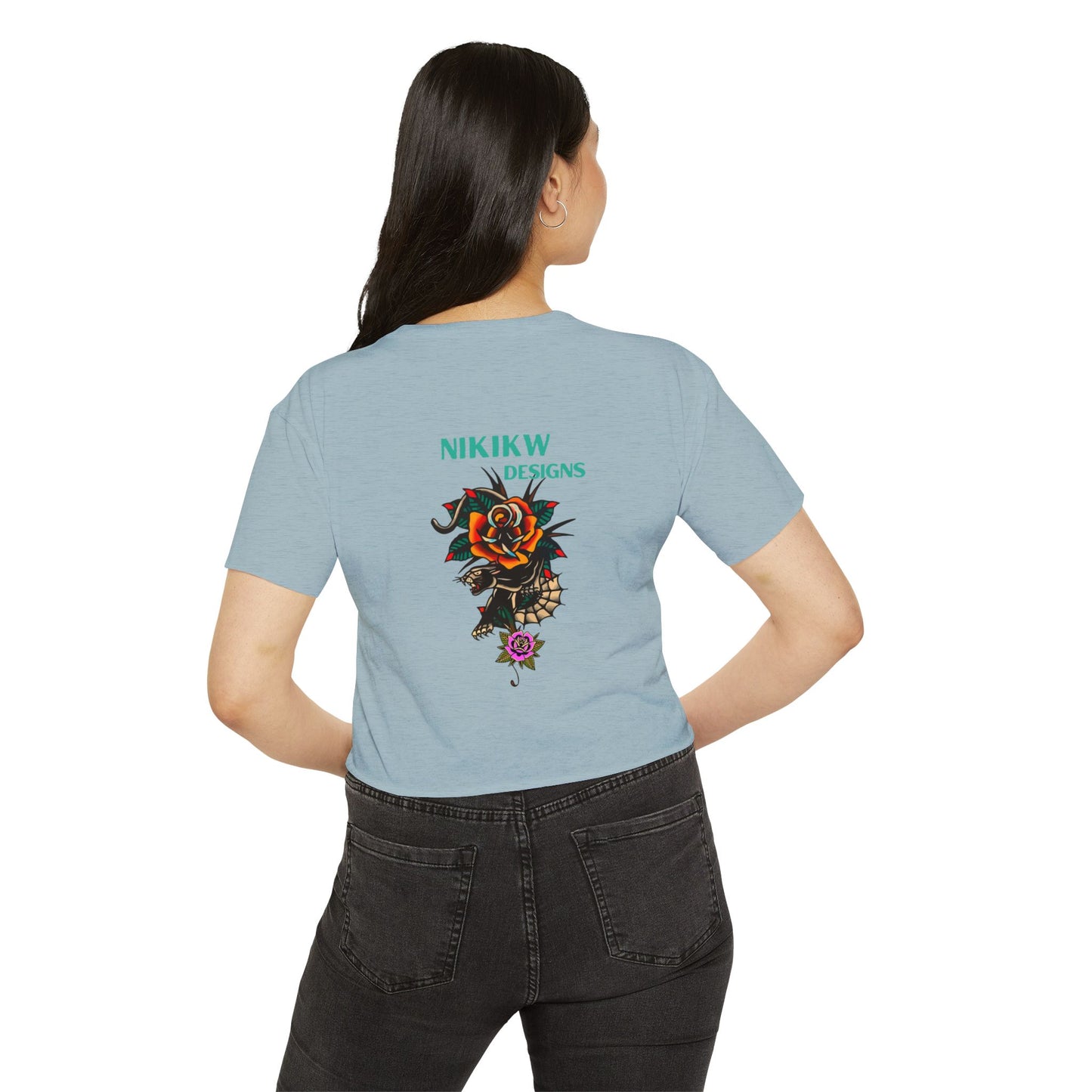 Indigenous Ally Tatty Crop Top