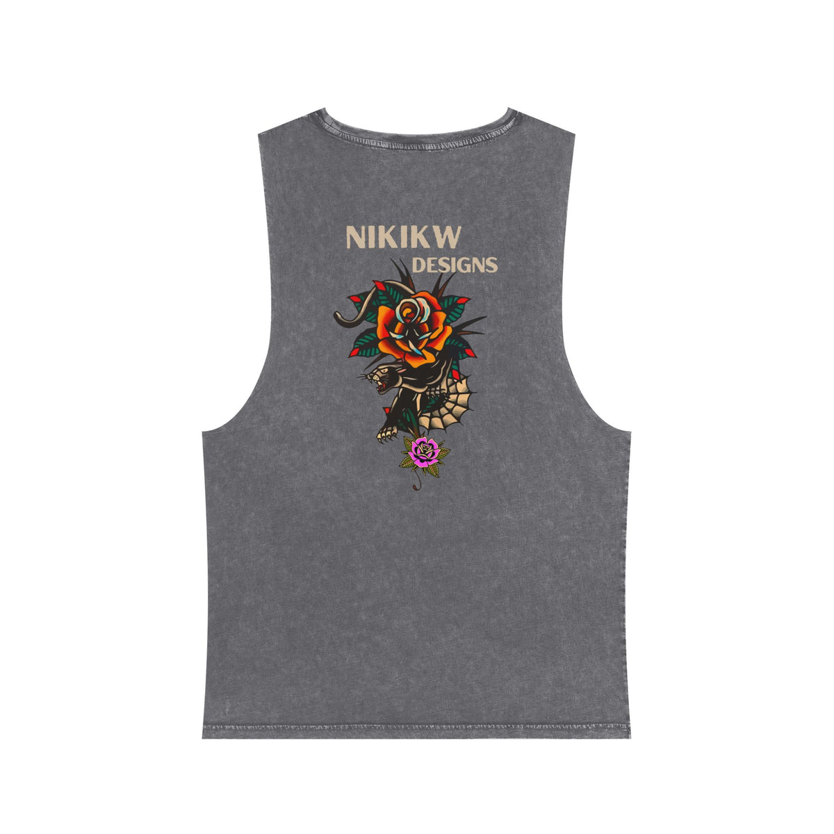 Tatty Unisex Stonewash Tank Top