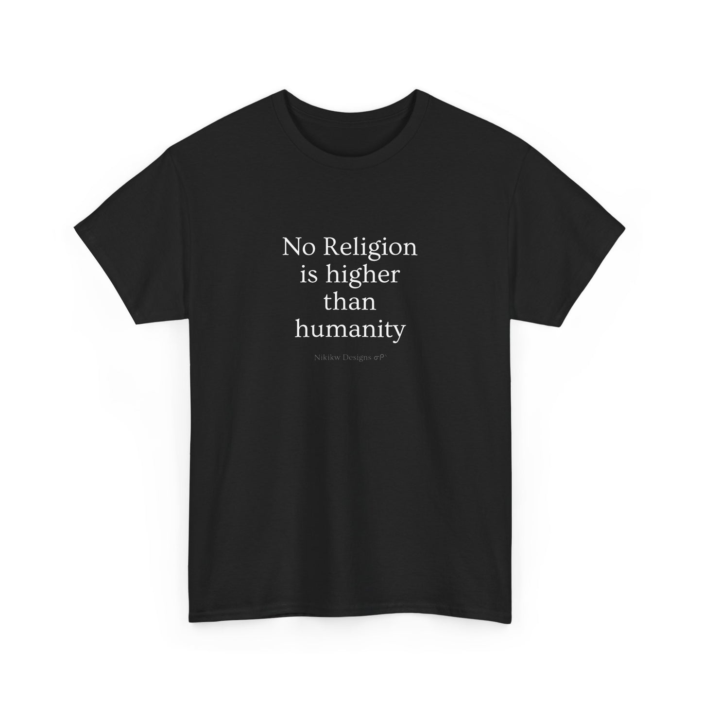 No Religion Heavy Cotton Tee