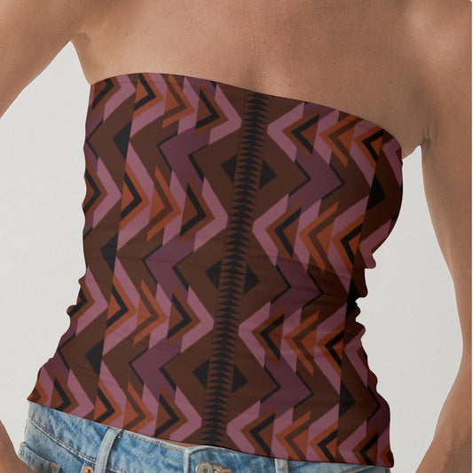 Arrows of Destiny Tube Top Indigenous fashion