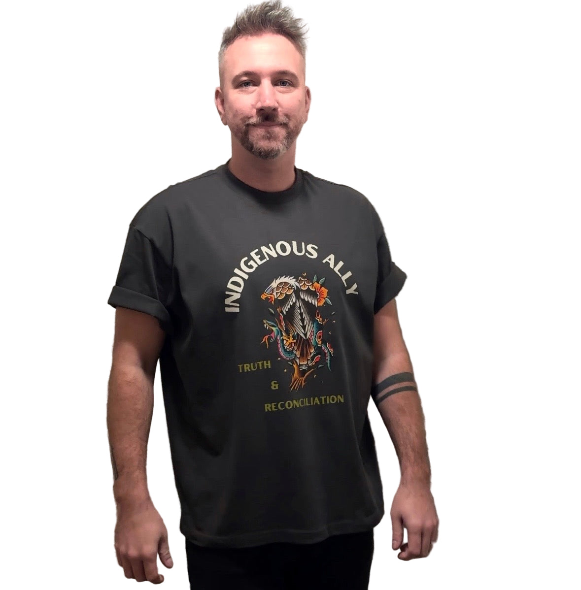 Indigenous Ally Box tee