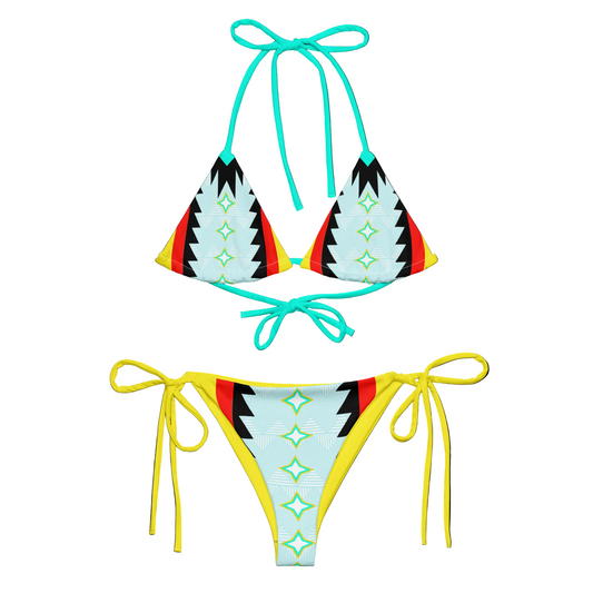 Day Star string bikini native swimwear Indigenous 