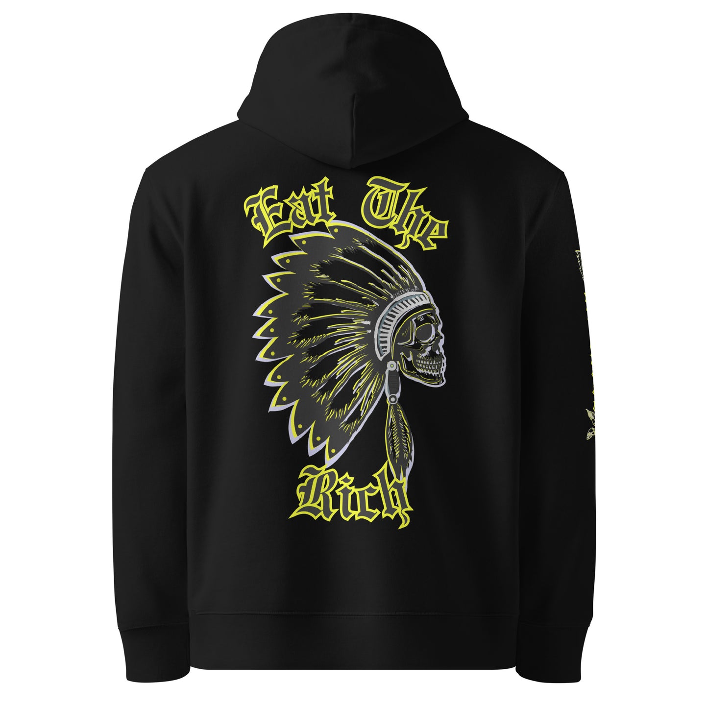 Eat The Rich Premium Organic hoodie Indigenous streetwear native apparel