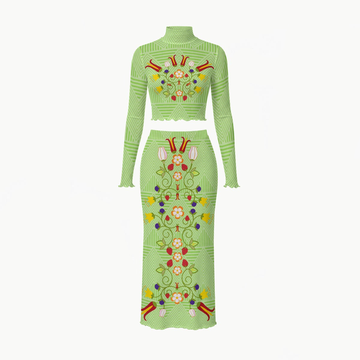 Floral mesh skirt Indigenous 