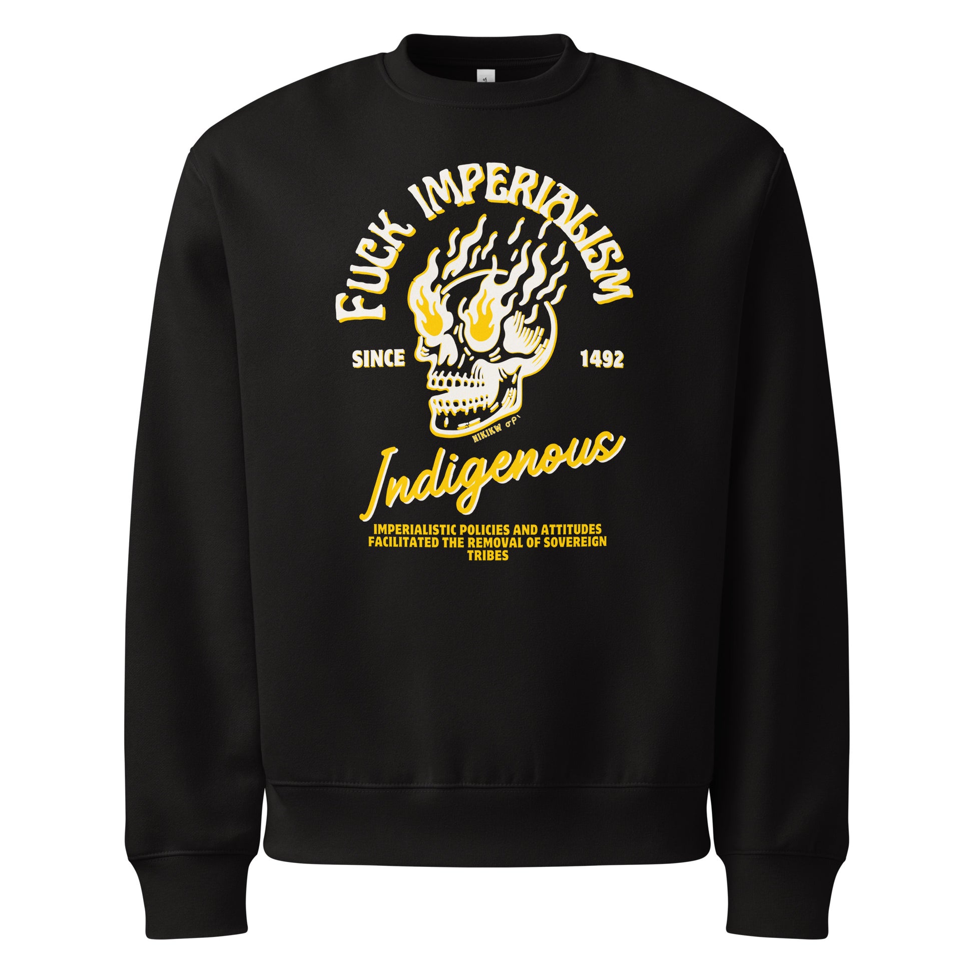 Fuck Imperialism Heavyweight Crewneck Sweatshirt