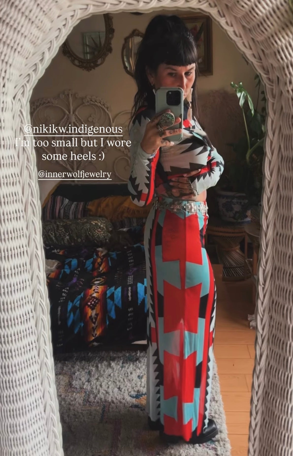 Day Star Mesh Skirt Set