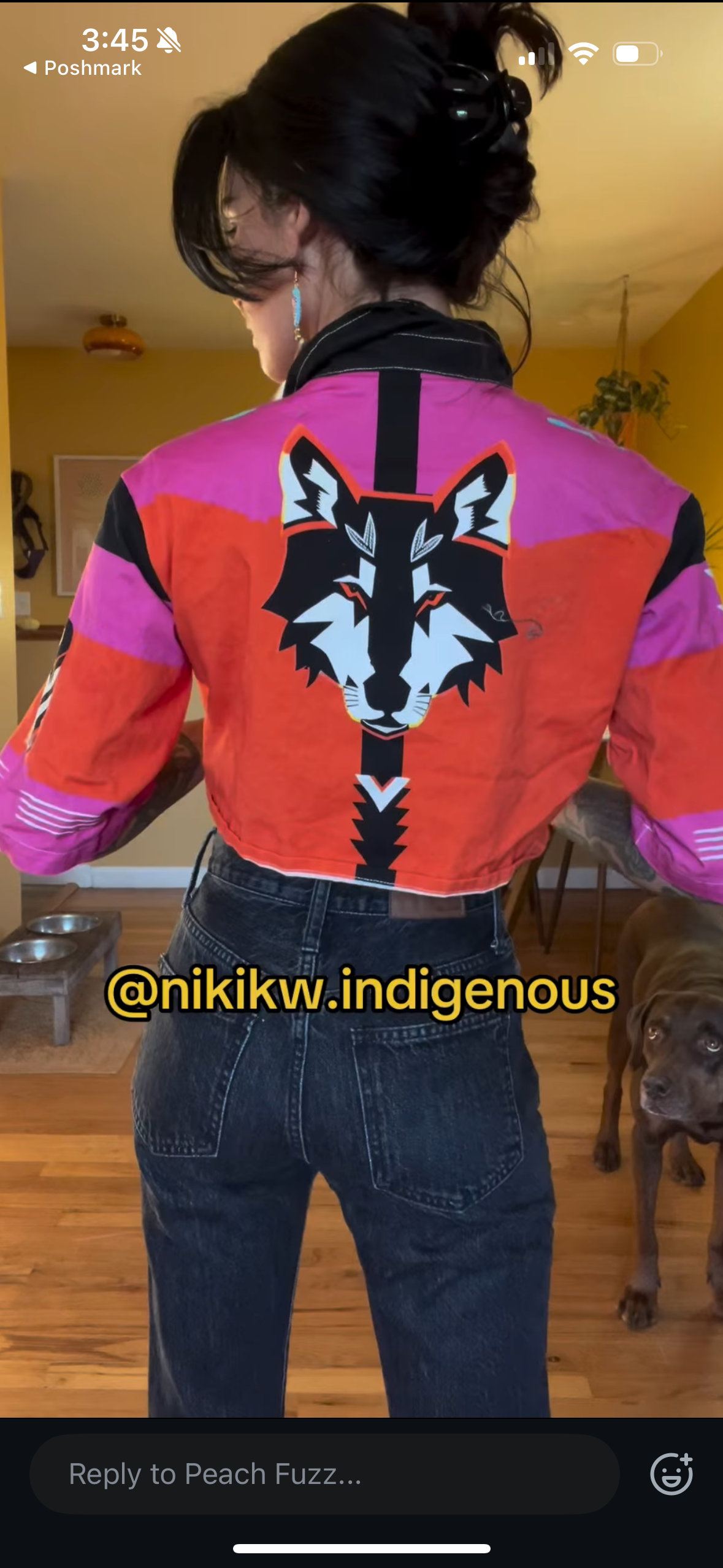 Wolf Cropped Jacket