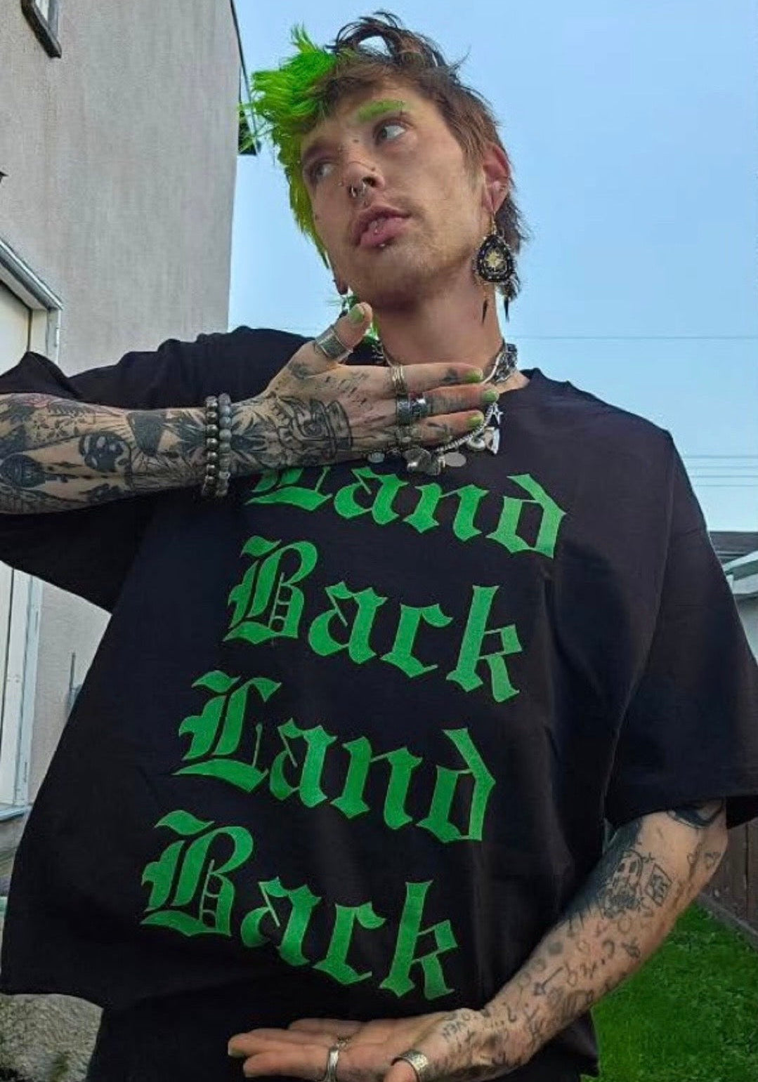 Land Back Tall Beefy-T® T-Shirt