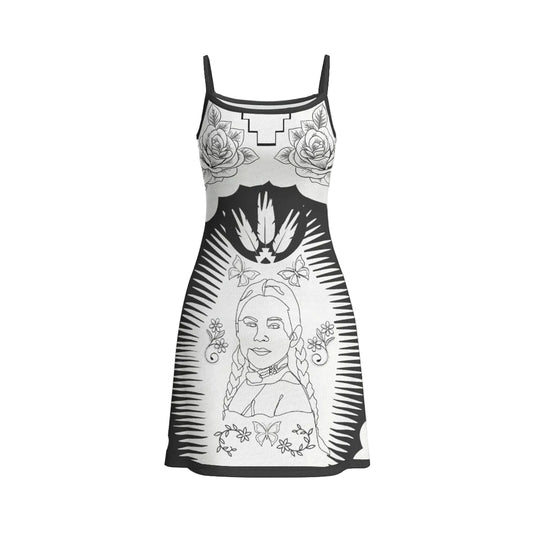Native Matriarch Double-Layer Mesh Dress