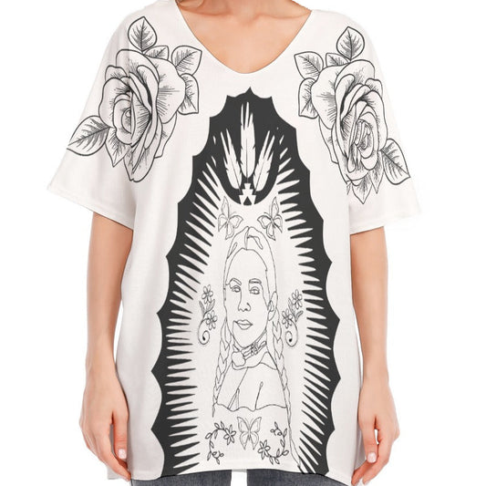 Matriarch Kimmono Sleeve Cotton T-shirt