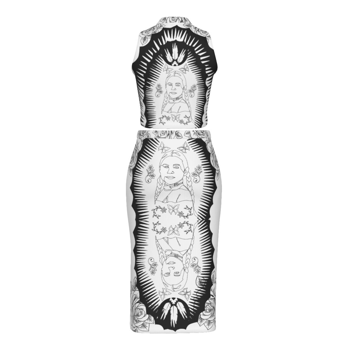 Native Matriarch Pencil Skirt Set