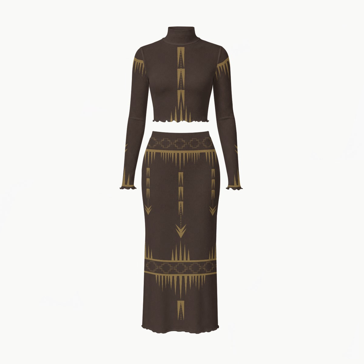NTV osâw sesipâskwat ᐅᓵᐤ  ᓭᓯᐹᐢᑲᐧᐟ Mesh Skirt Set