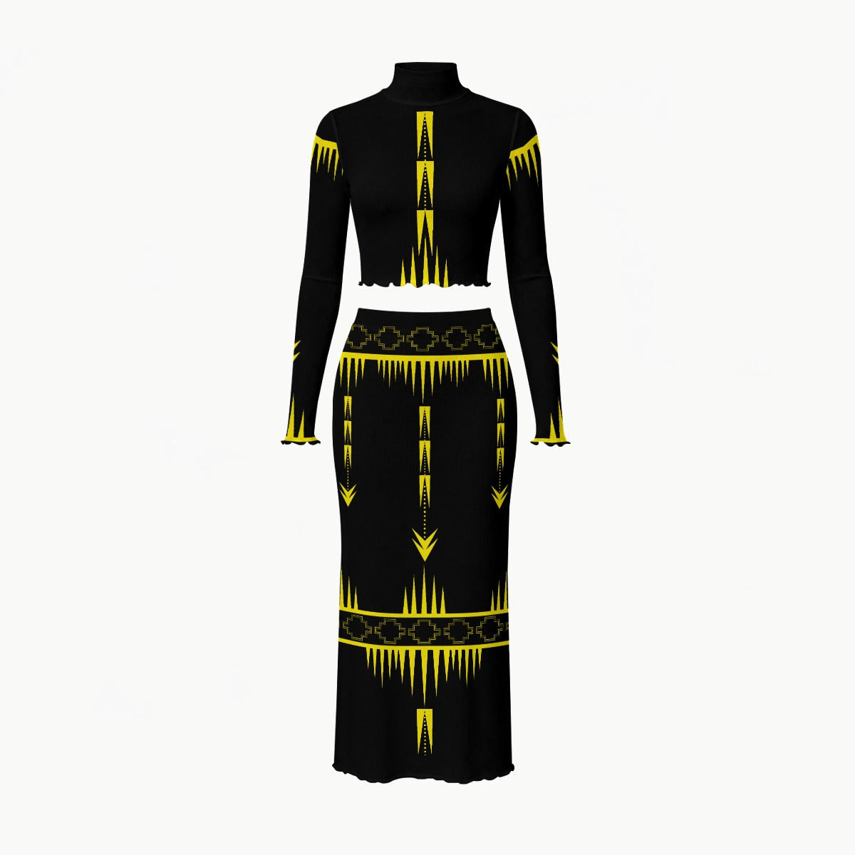 NTV osâwisowin ᐅᓵᐃᐧᓱᐃᐧᐣ Mesh Skirt Set