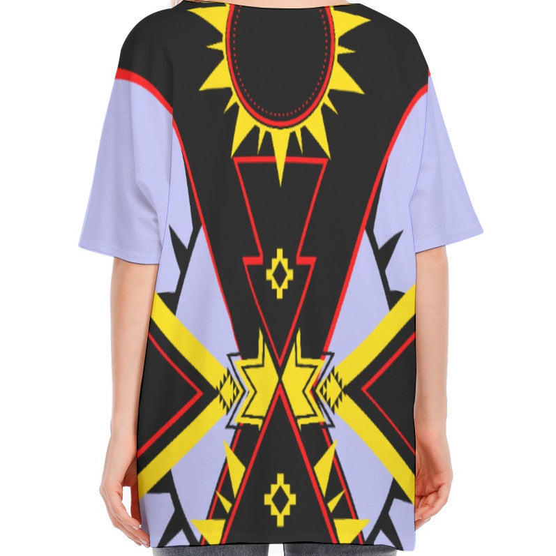 Shooting Star Kimmono Sleeve Cotton T-shirt