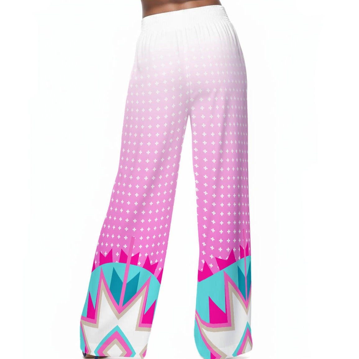 Native Star Wide-Leg Pants 100% Rayon