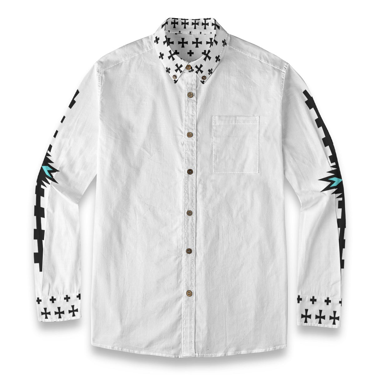 Tribal Cotton Long Sleeve Shirt