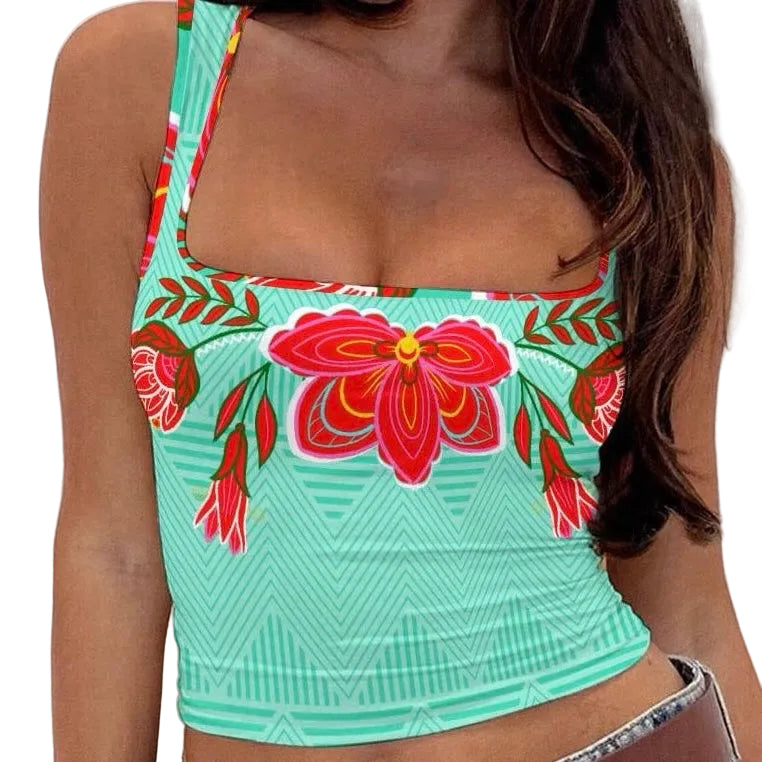 Tropical Baddie Tank Top