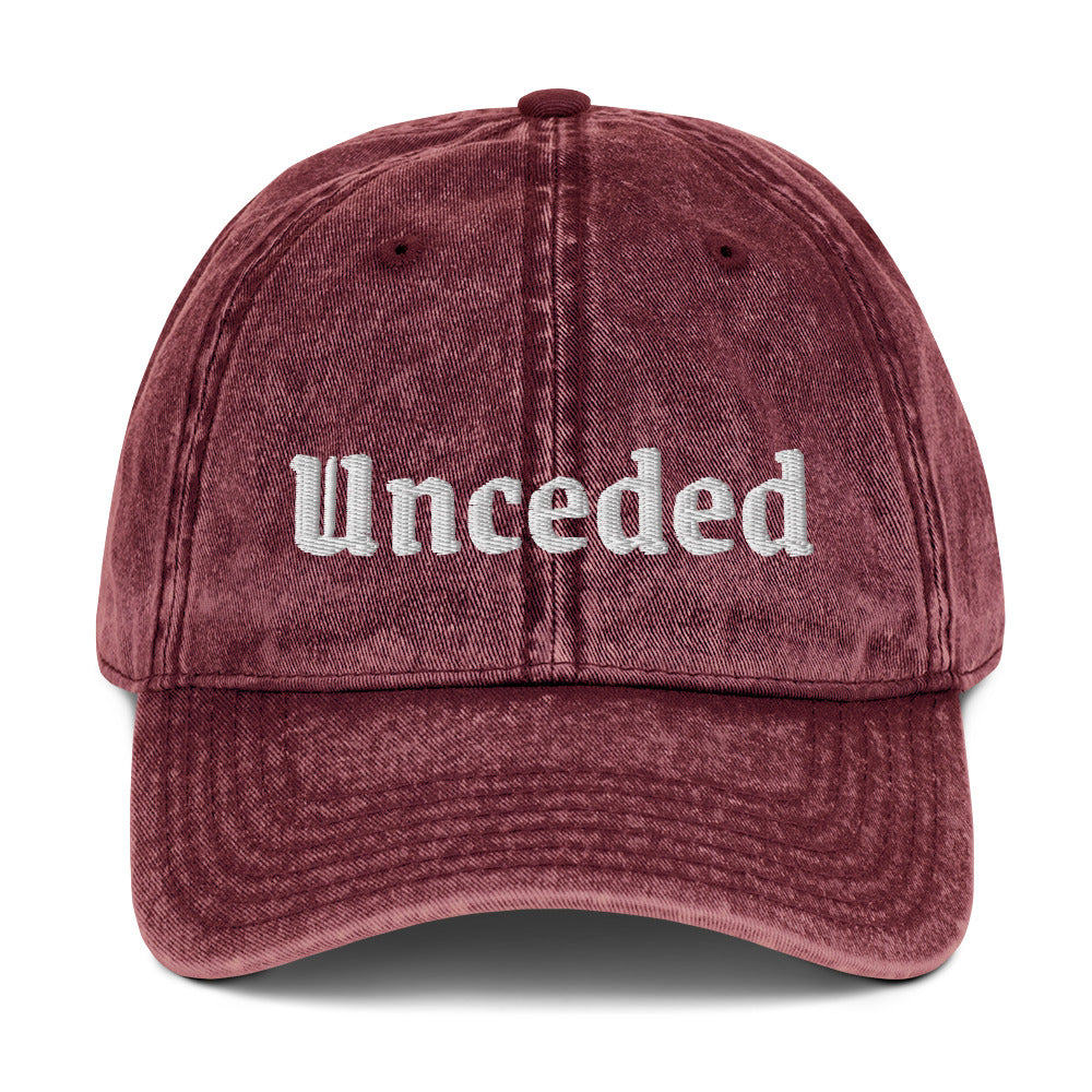 Unceded Land Vintage Cotton Twill Cap