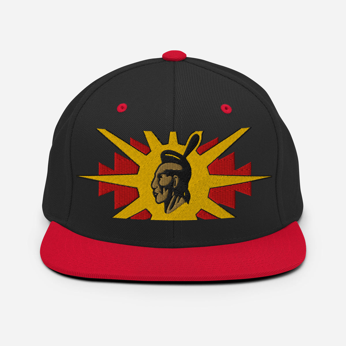 Product Warrior Snapback Hatmockup