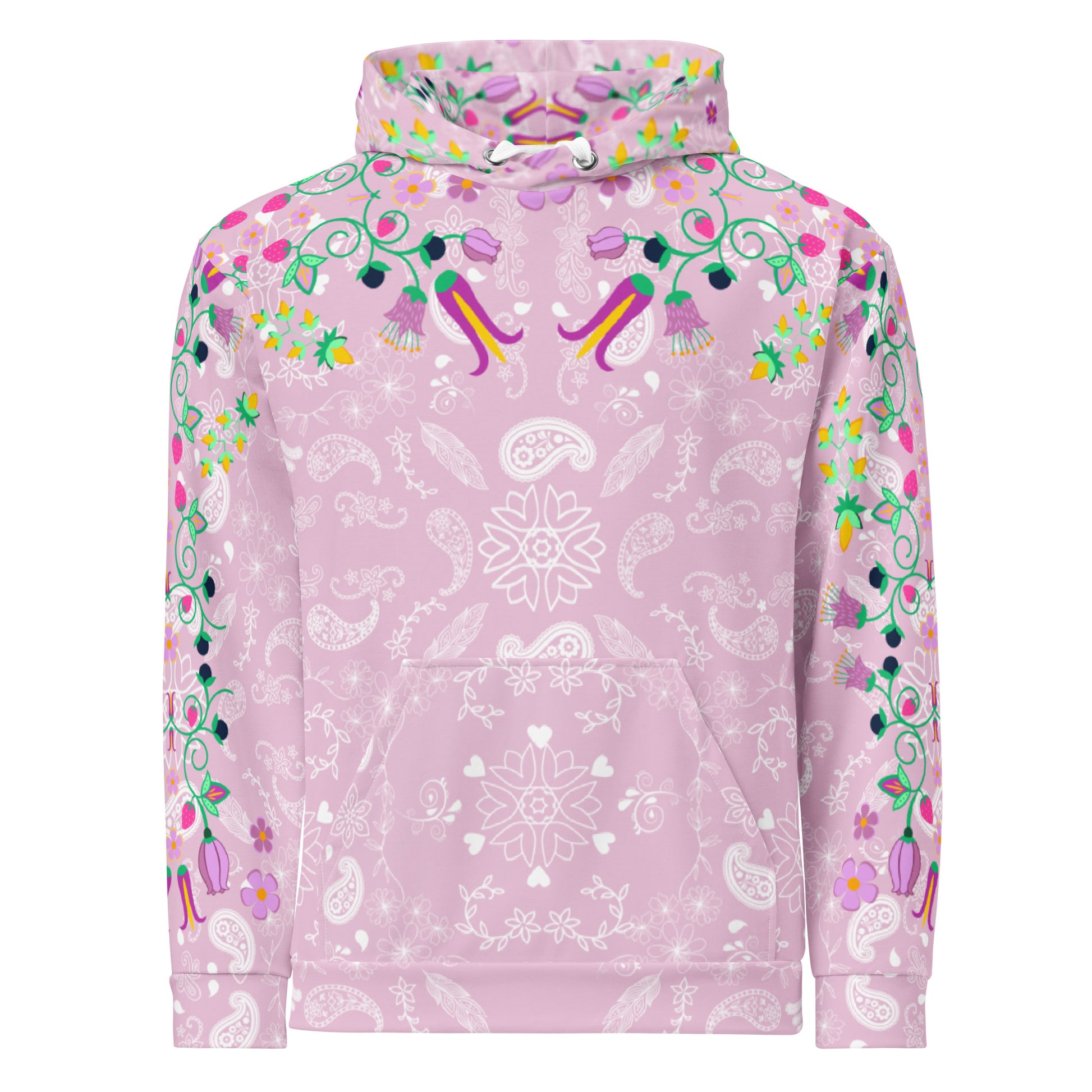  Native Woodland City cotton Indigenous hoodie 