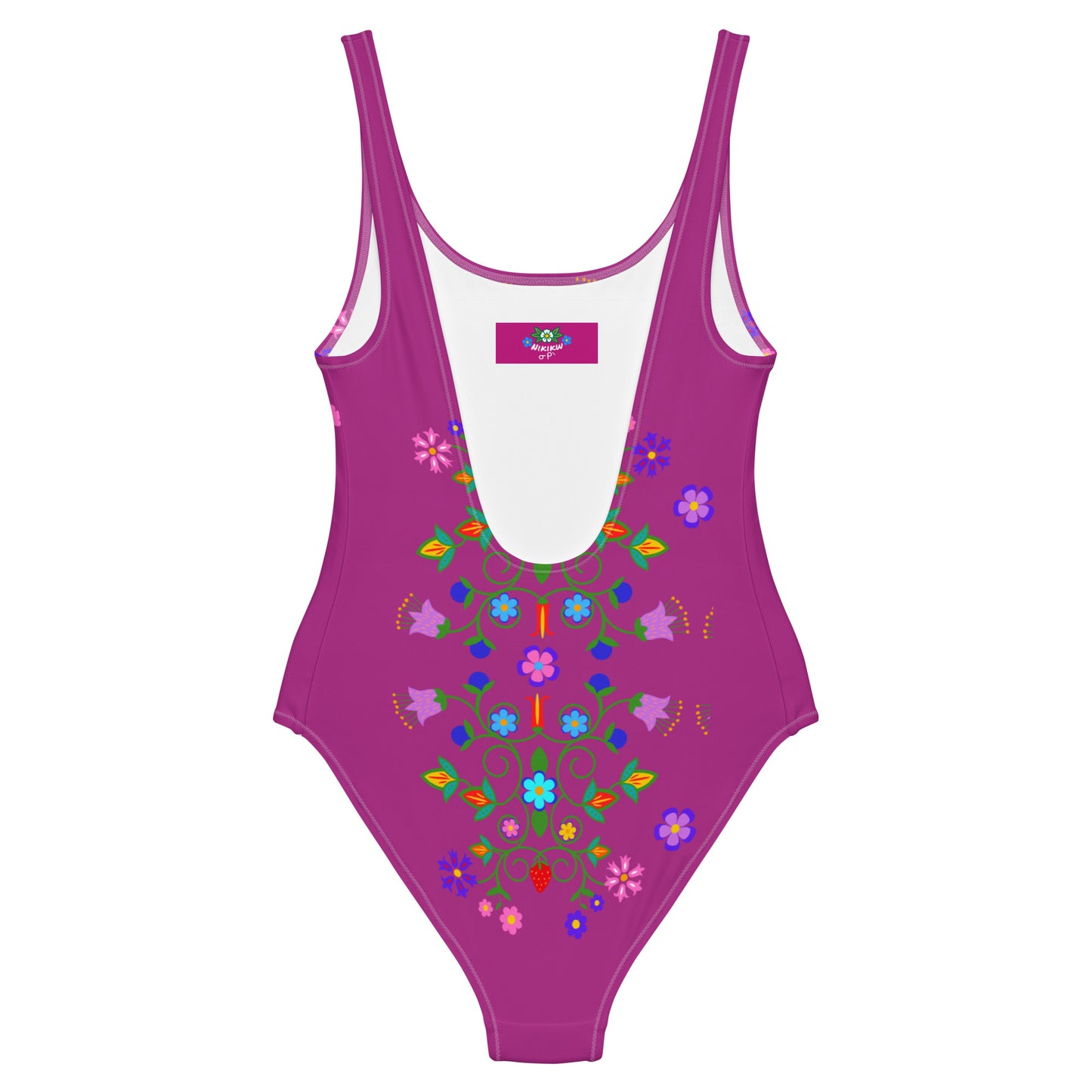 Native Floral One-Piece Bodysuit Swimsuit