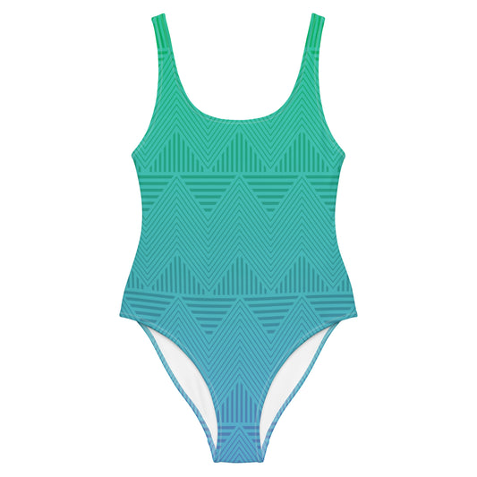 Tribal One-Piece Bodysuit Swimsuit