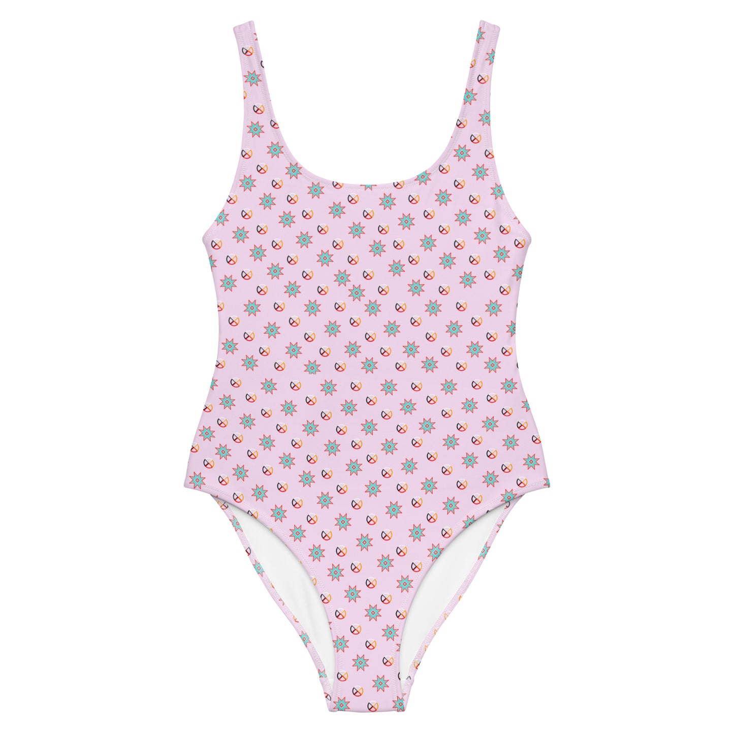 Medicine Wheel Star One-Piece Bodysuit Swimsuit