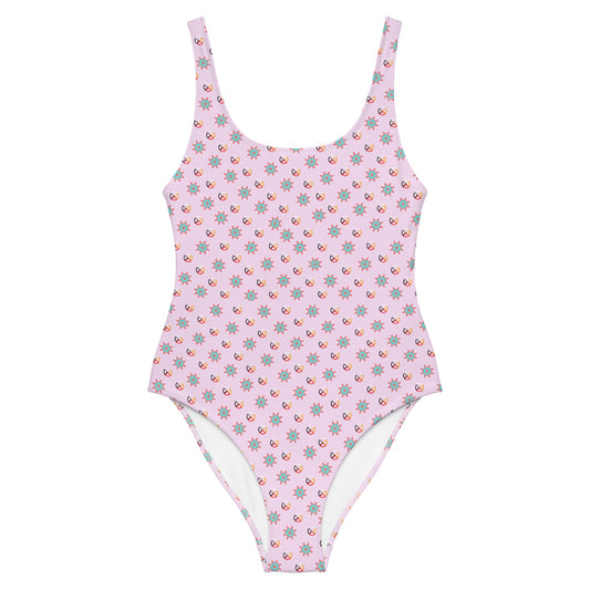 Medicine Wheel Star One-Piece Bodysuit Swimsuit