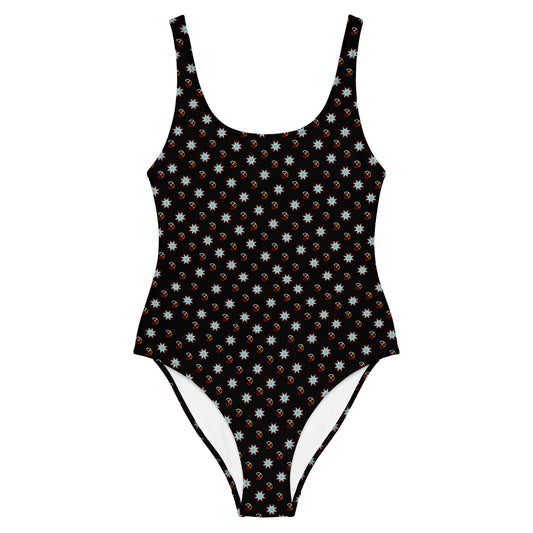 Medicine Wheel Star One-Piece Bodysuit Swimsuit