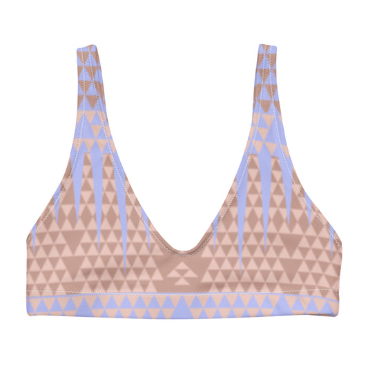 Arrow Recycled padded bikini top