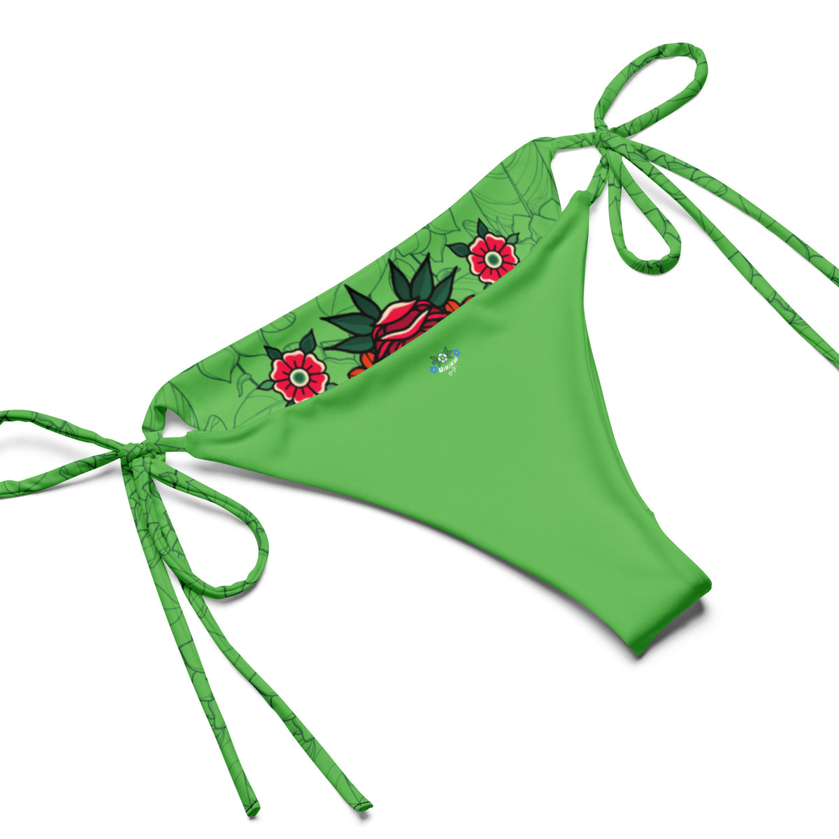Backside String Tatty Land Back string bikini Set – Nikikw Designs