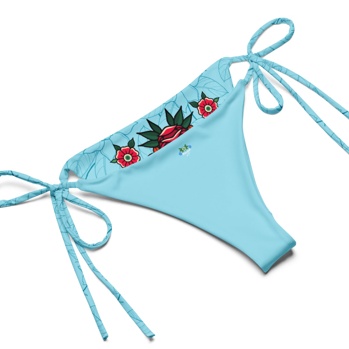 Tatty recycled string bikini