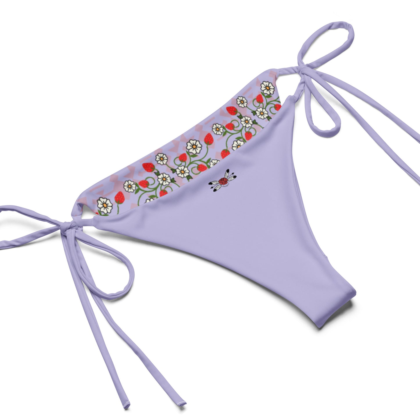 Strawberry Heart Berry recycled bikini