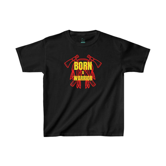 Born a Warrior Cotton Tee - Nikikw Designs