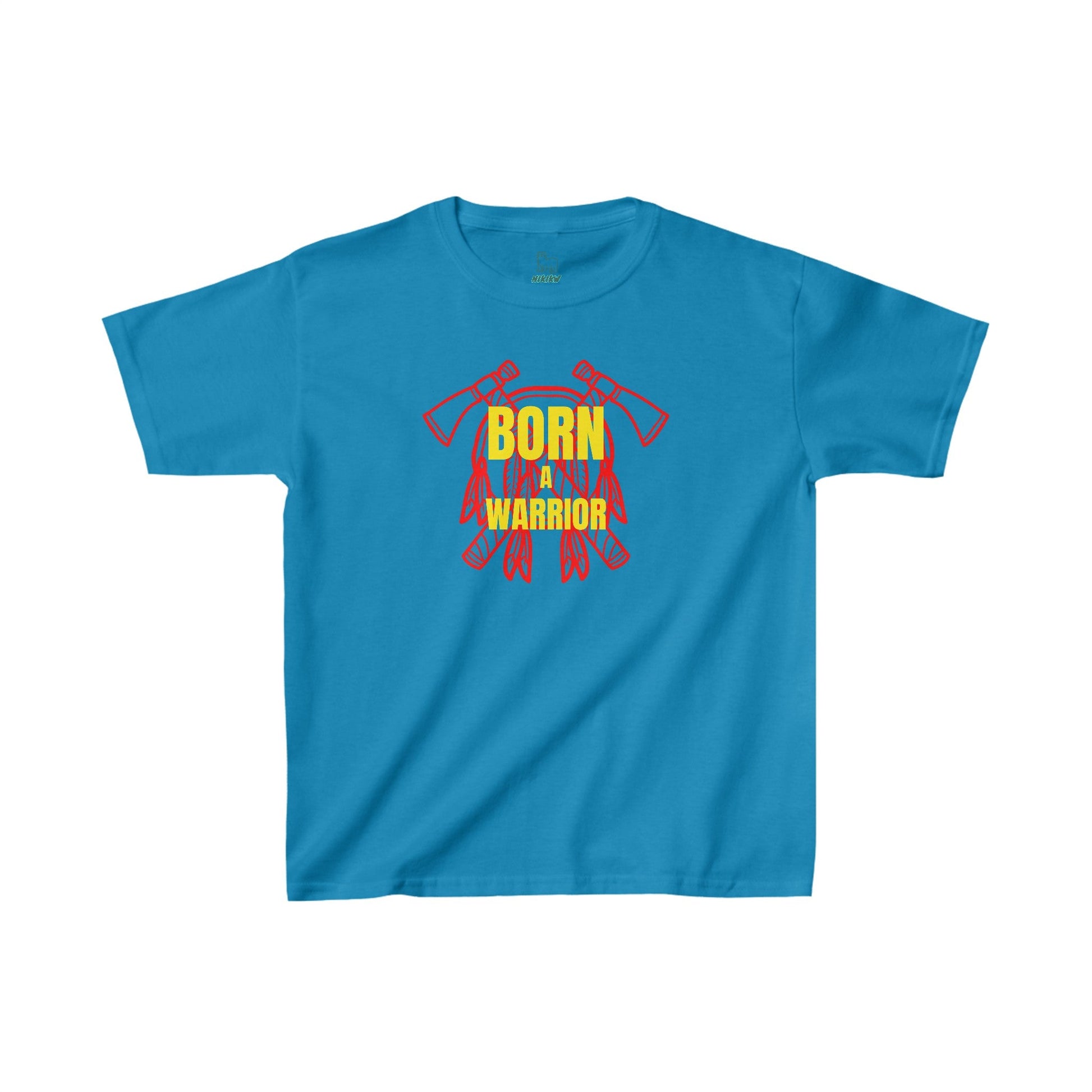 Born a Warrior Cotton Tee - Nikikw Designs