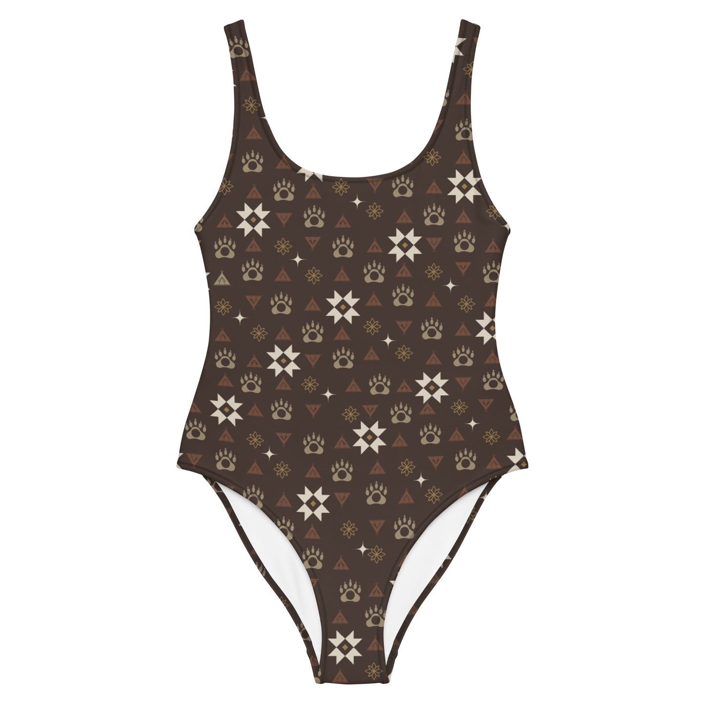 Bougee Bear One - Piece Bodysuit Swimsuit - Nikikw Designs