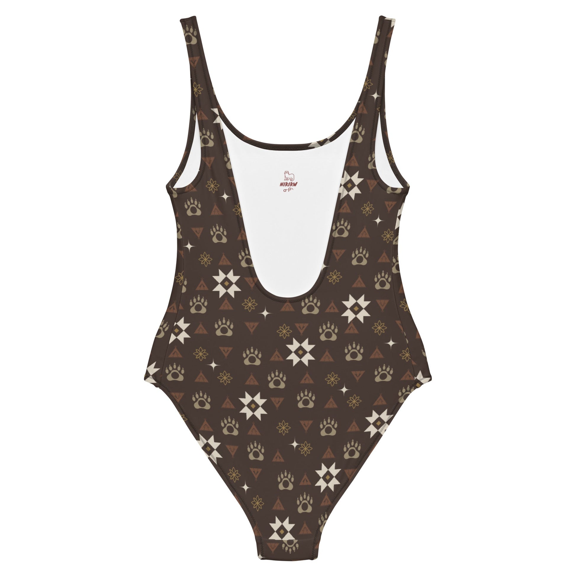 Bougee Bear One - Piece Bodysuit Swimsuit - Nikikw Designs