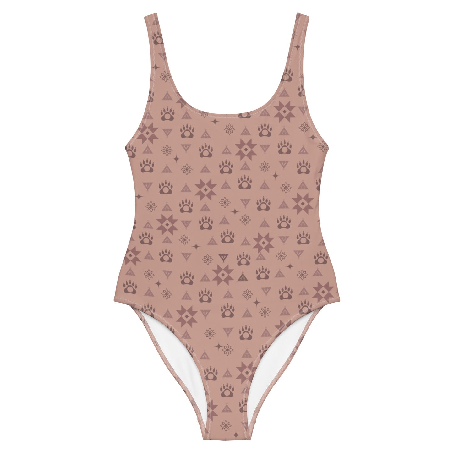 Boujee Bear One - Piece BodySuit Swimsuit - Nikikw Designs