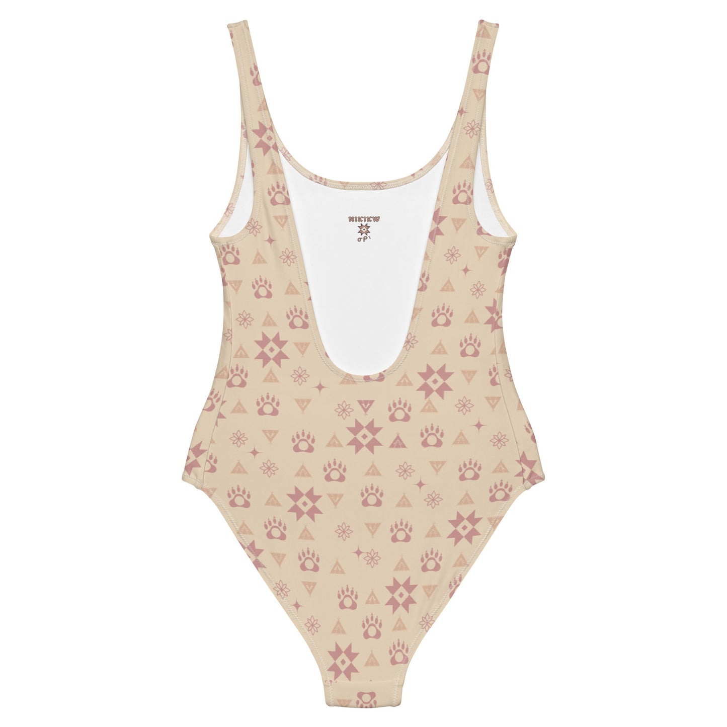 Boujee Bear One - Piece Bodysuit Swimsuit - Nikikw Designs