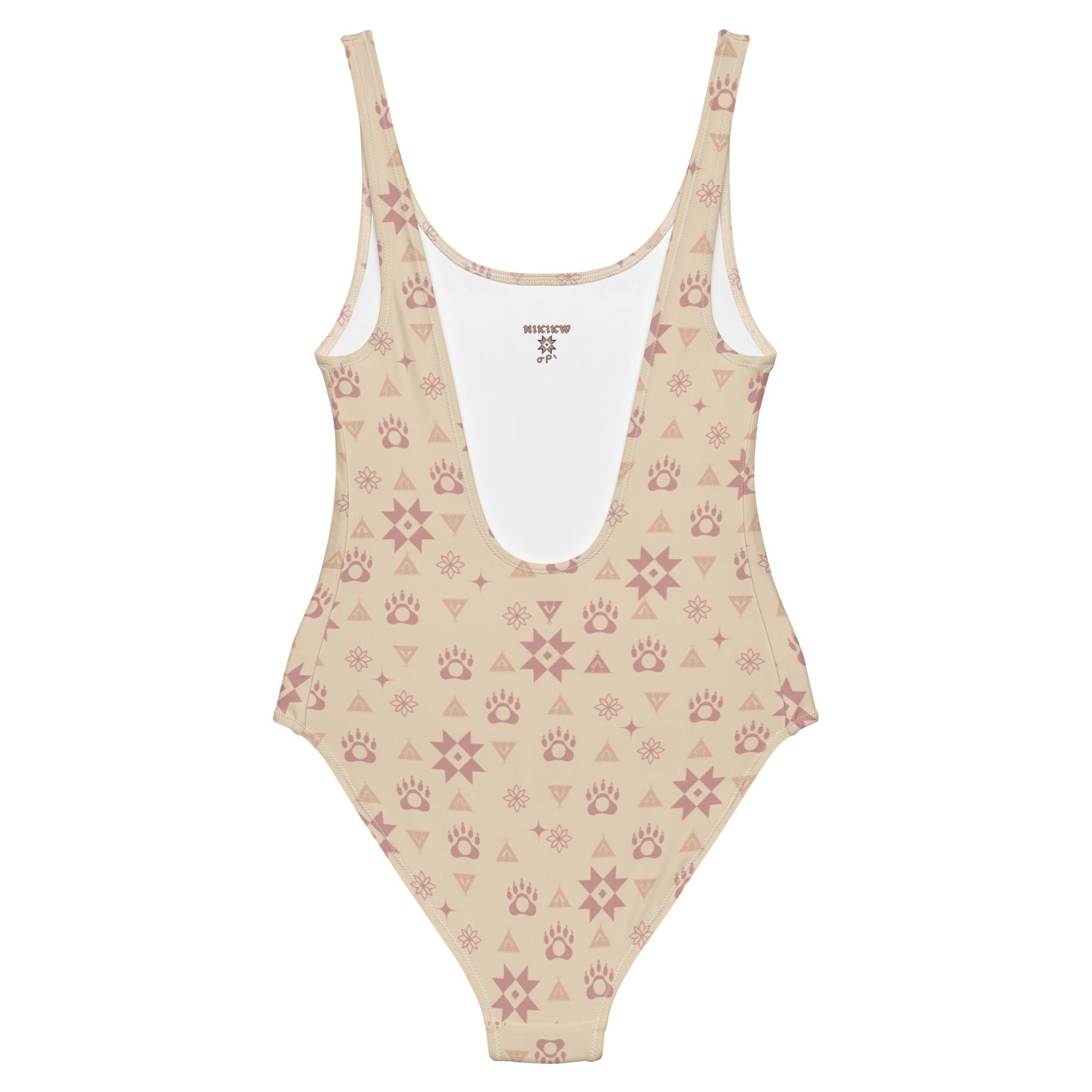 Boujee Bear One - Piece Bodysuit Swimsuit - Nikikw Designs