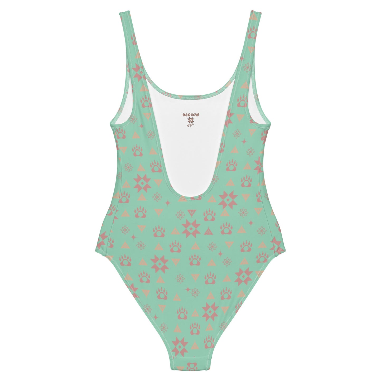 Boujee Bear One - Piece Bodysuit Swimsuit - Nikikw Designs