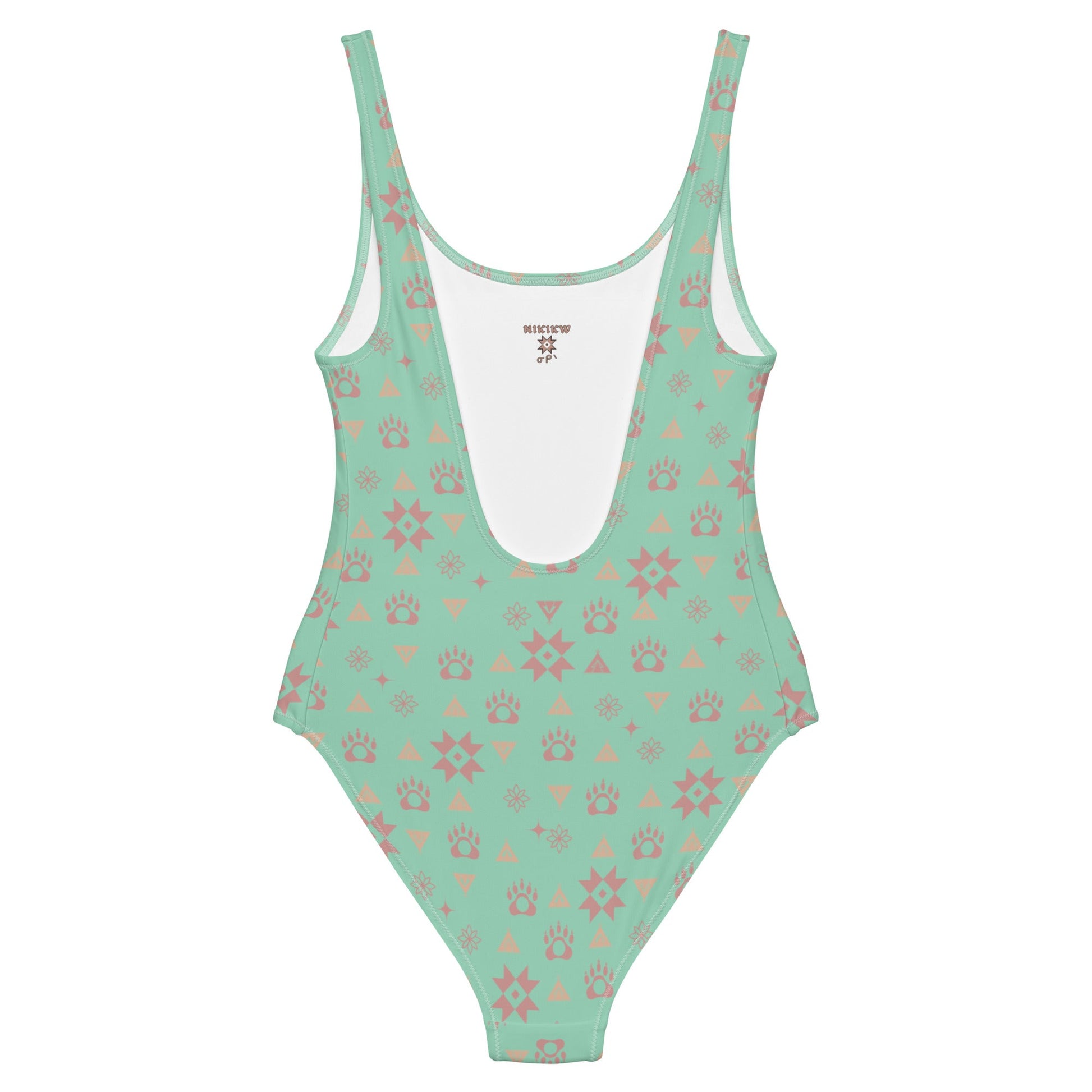 Boujee Bear One - Piece Bodysuit Swimsuit - Nikikw Designs