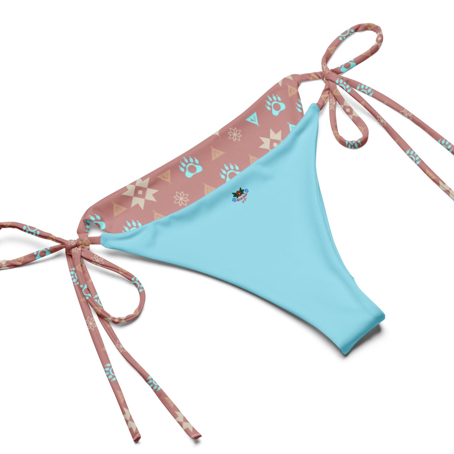 Boujee Bear recycled string bikini - Nikikw Designs
